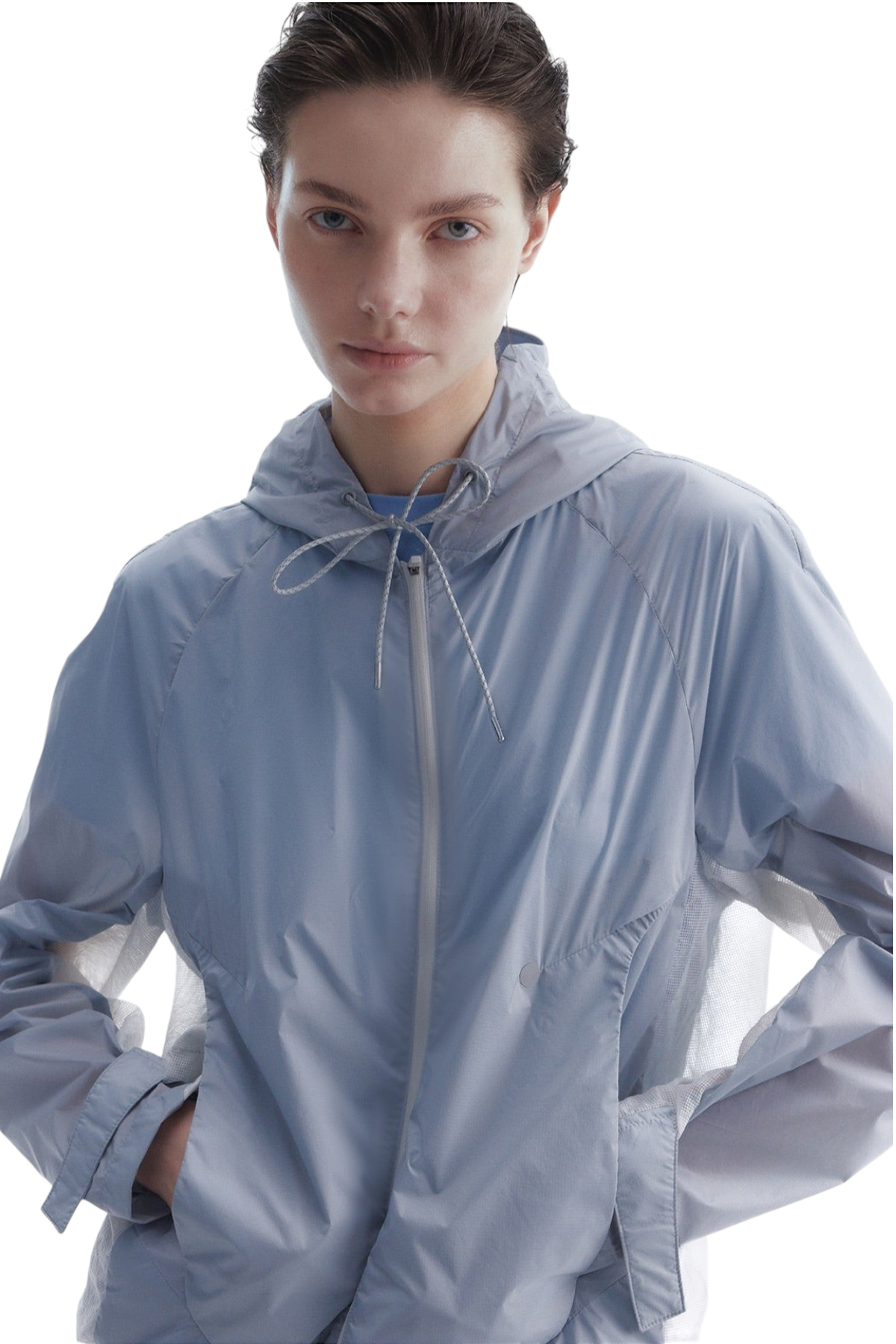 20D Nylon Laser-Perforated Sun Jacket