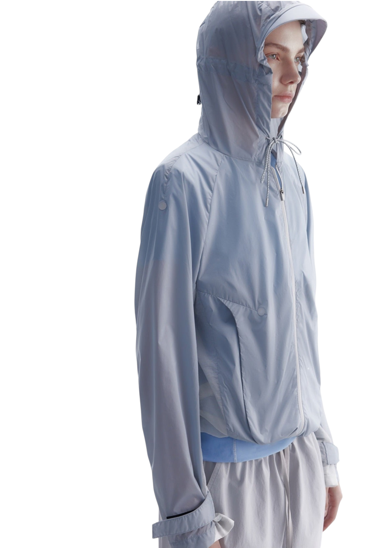 20D Nylon Laser-Perforated Sun Jacket