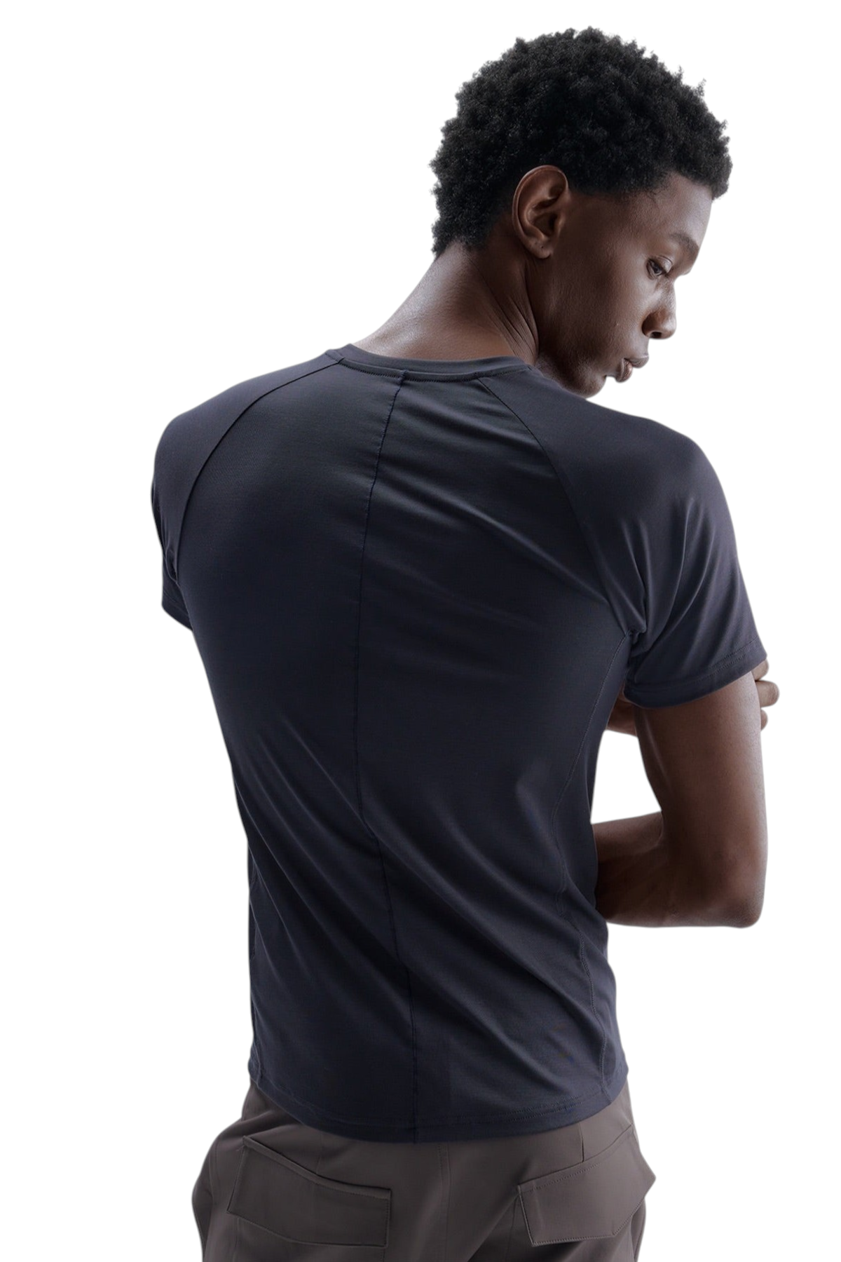 Asymmetric Panel Performance Training T-Shirt