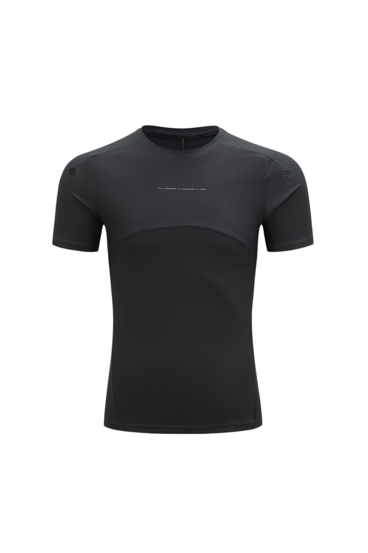 Bonded-Curve Quick-Dry Fitted Training T-Shirt