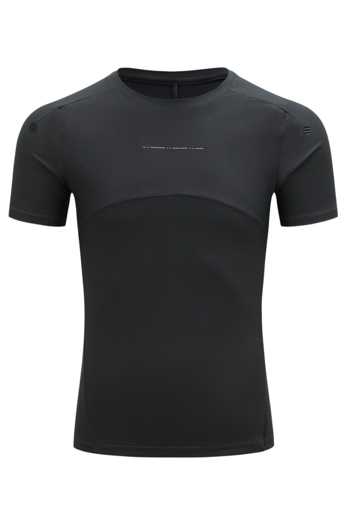 Bonded-Curve Quick-Dry Fitted Training T-Shirt