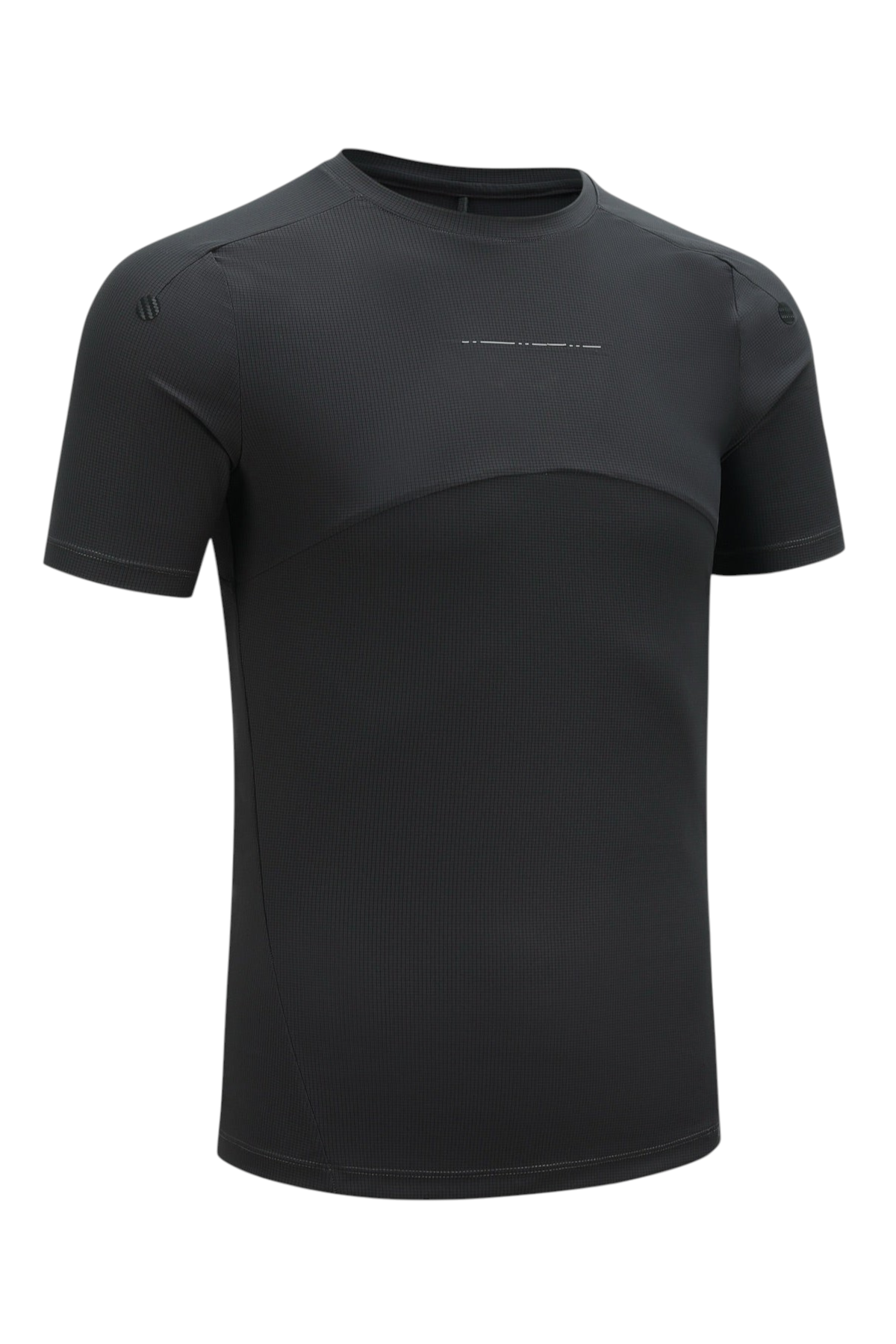 Bonded-Curve Quick-Dry Fitted Training T-Shirt