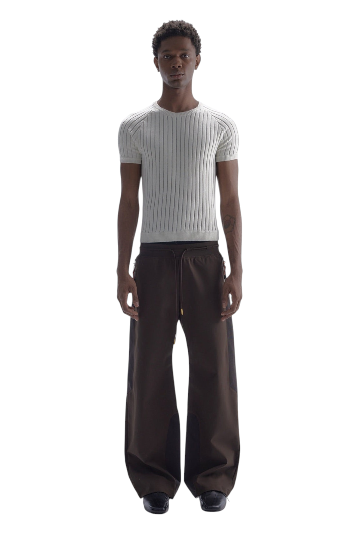 Breathable Contrast Nylon Sun Trousers