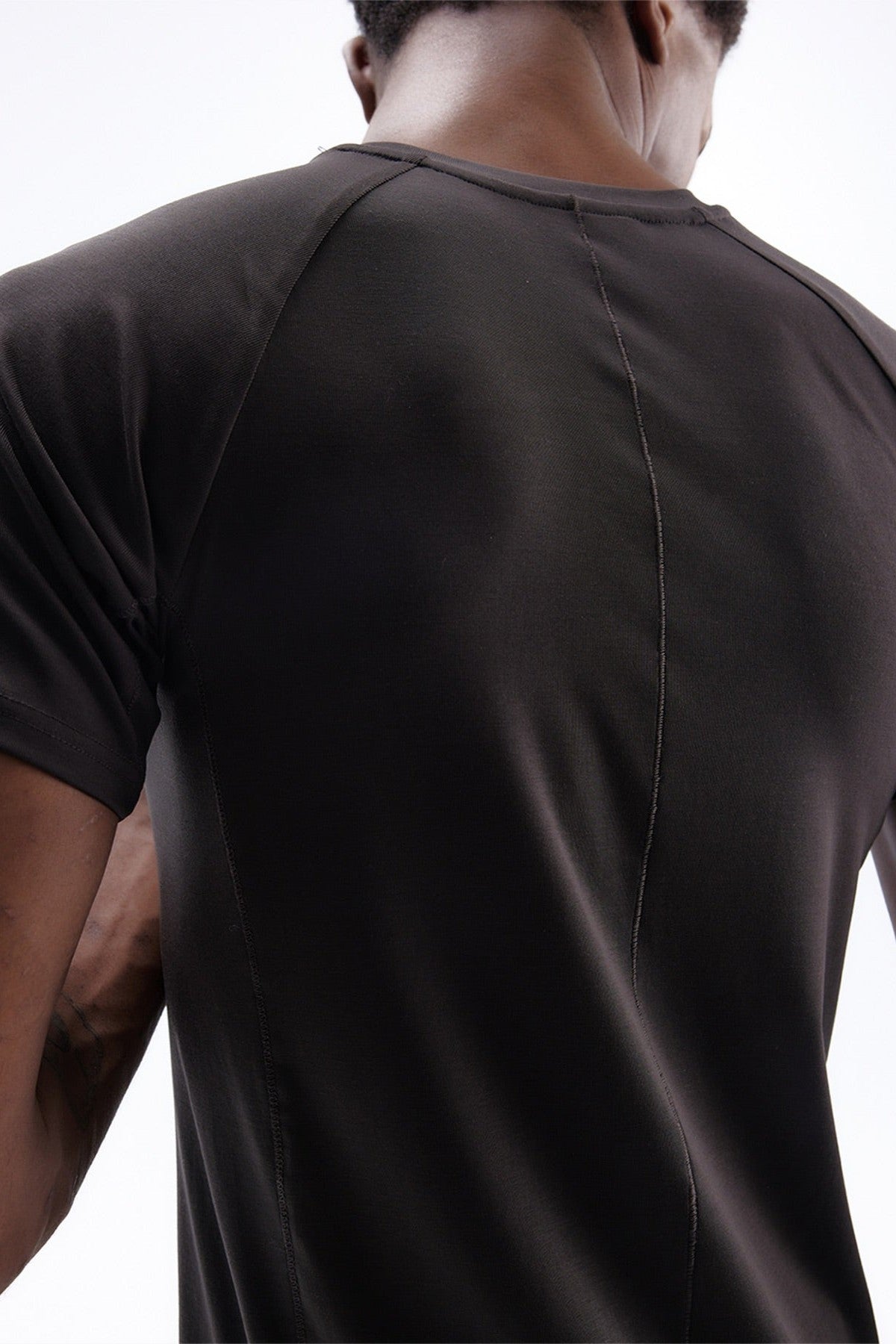 Asymmetric Panel Performance Training T-Shirt