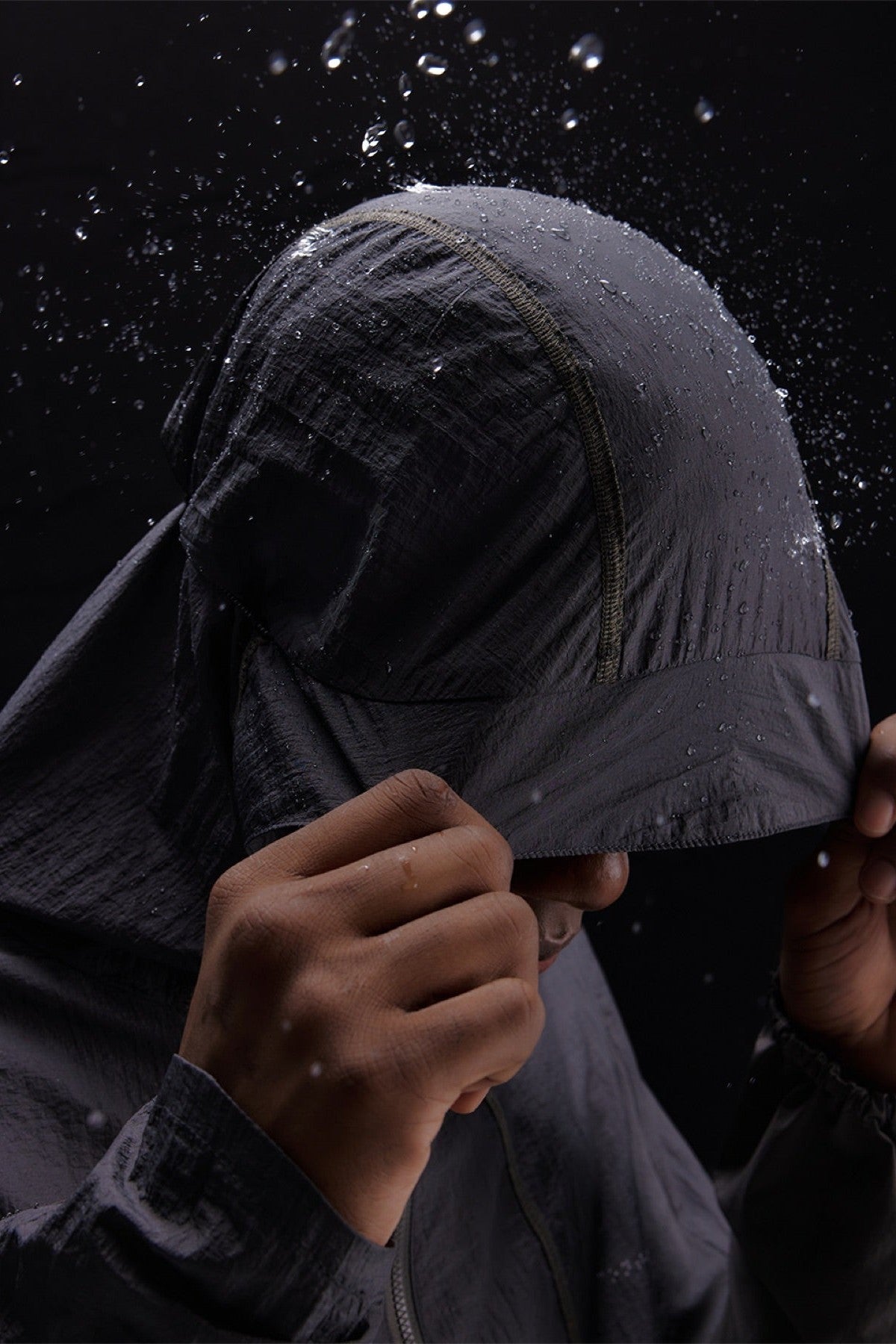 UPF50+ Color-Block Water-Repellent Sun Jacket