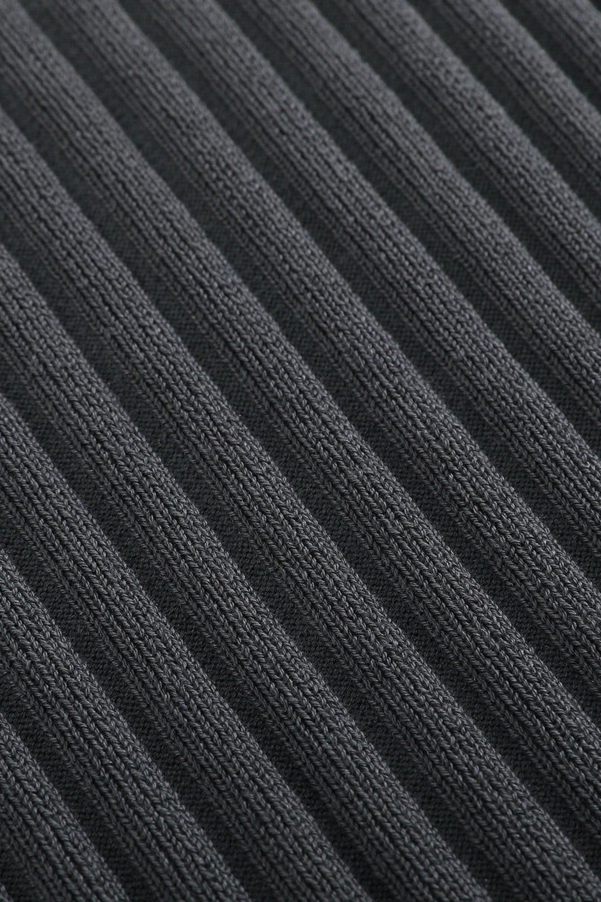 TENCEL-Wool Textured Ribbed Knit T-Shirt