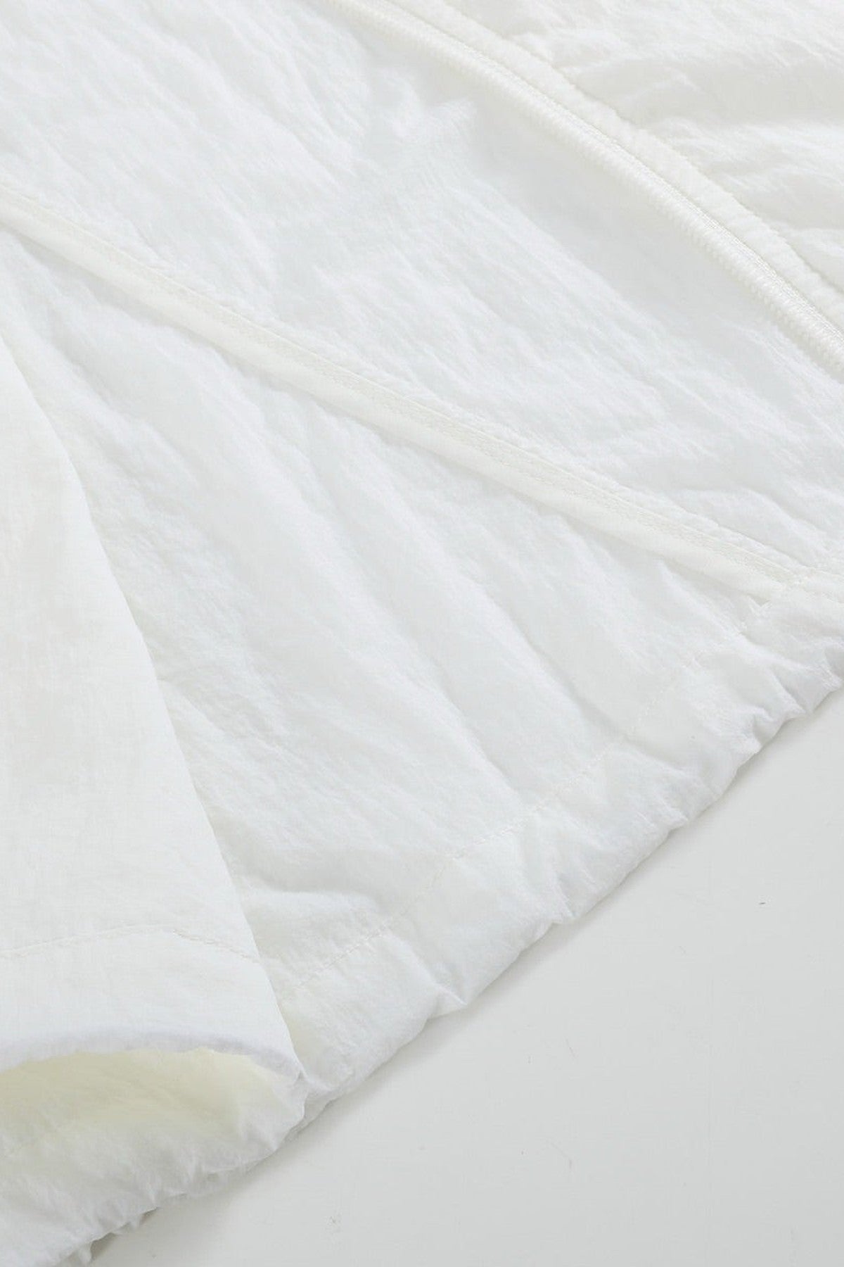 UPF50+ Spiral-Cut Sheer Stand-Collar Sun Jacket