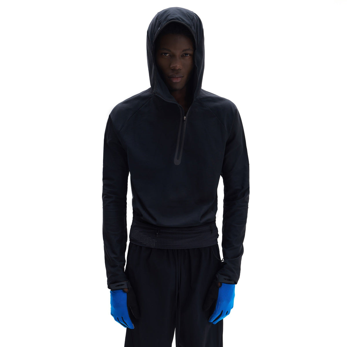 Lumen Reflective Asymmetric-Zip Performance Pullover