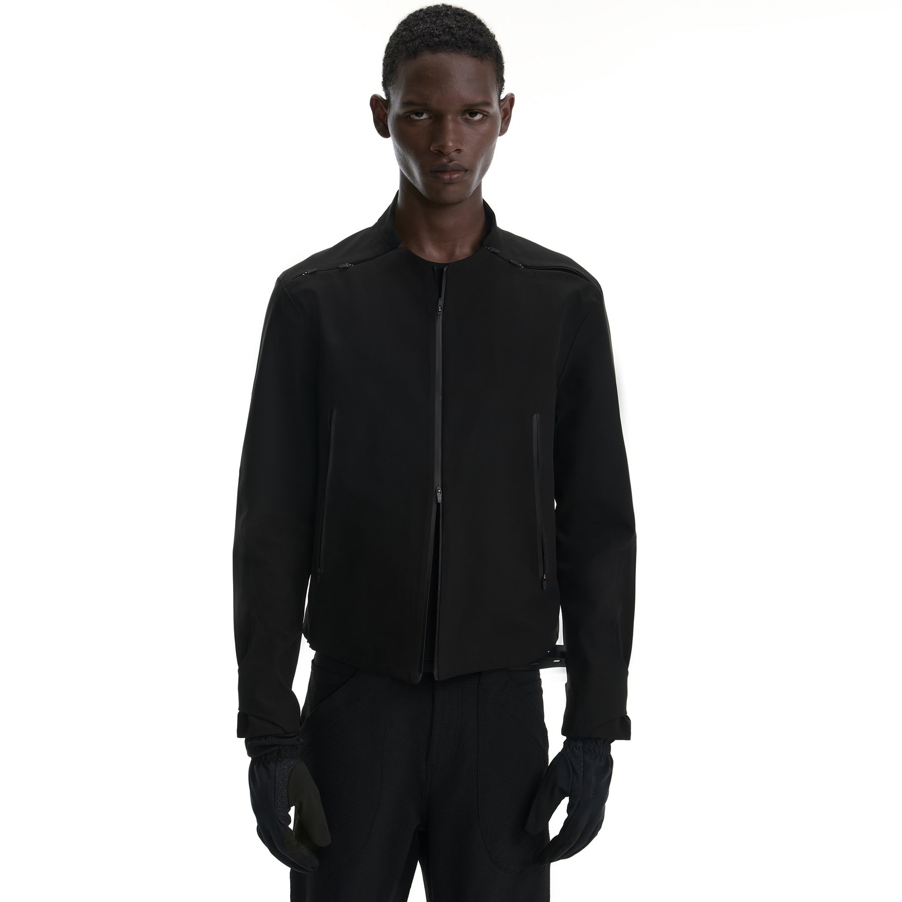 3 Sculpture Waterproof Taped Shirt Jacket