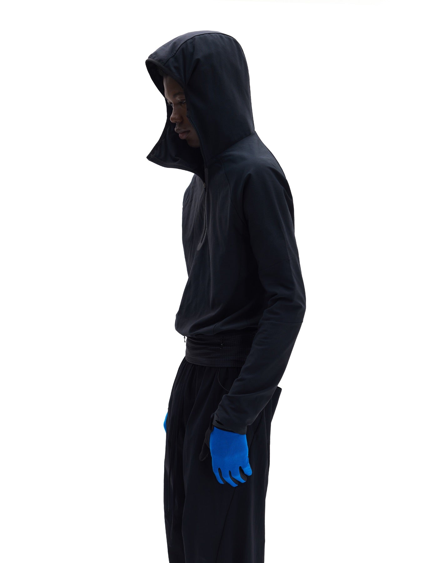 Lumen Reflective Asymmetric-Zip Performance Pullover