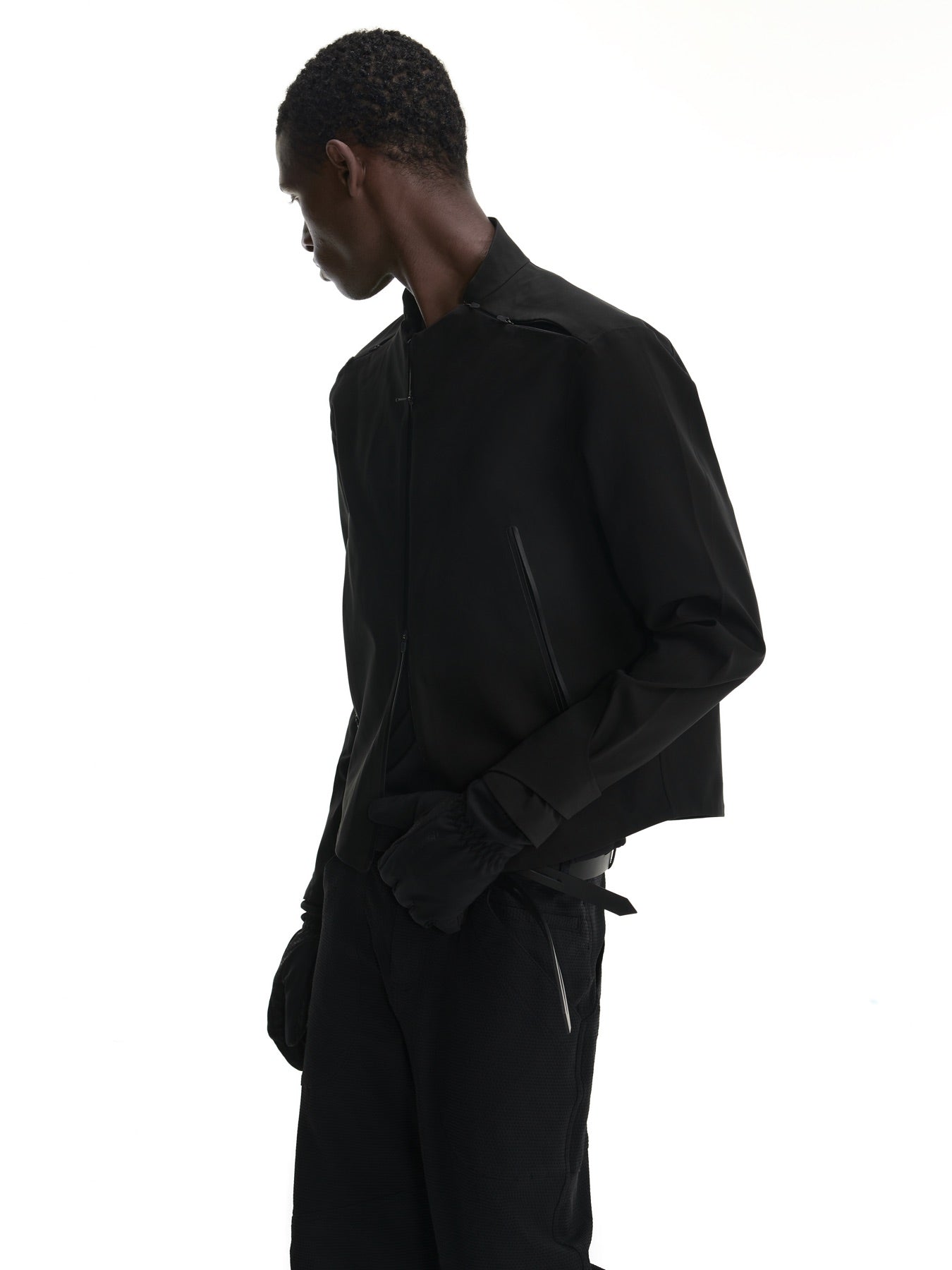 3 Sculpture Waterproof Taped Shirt Jacket