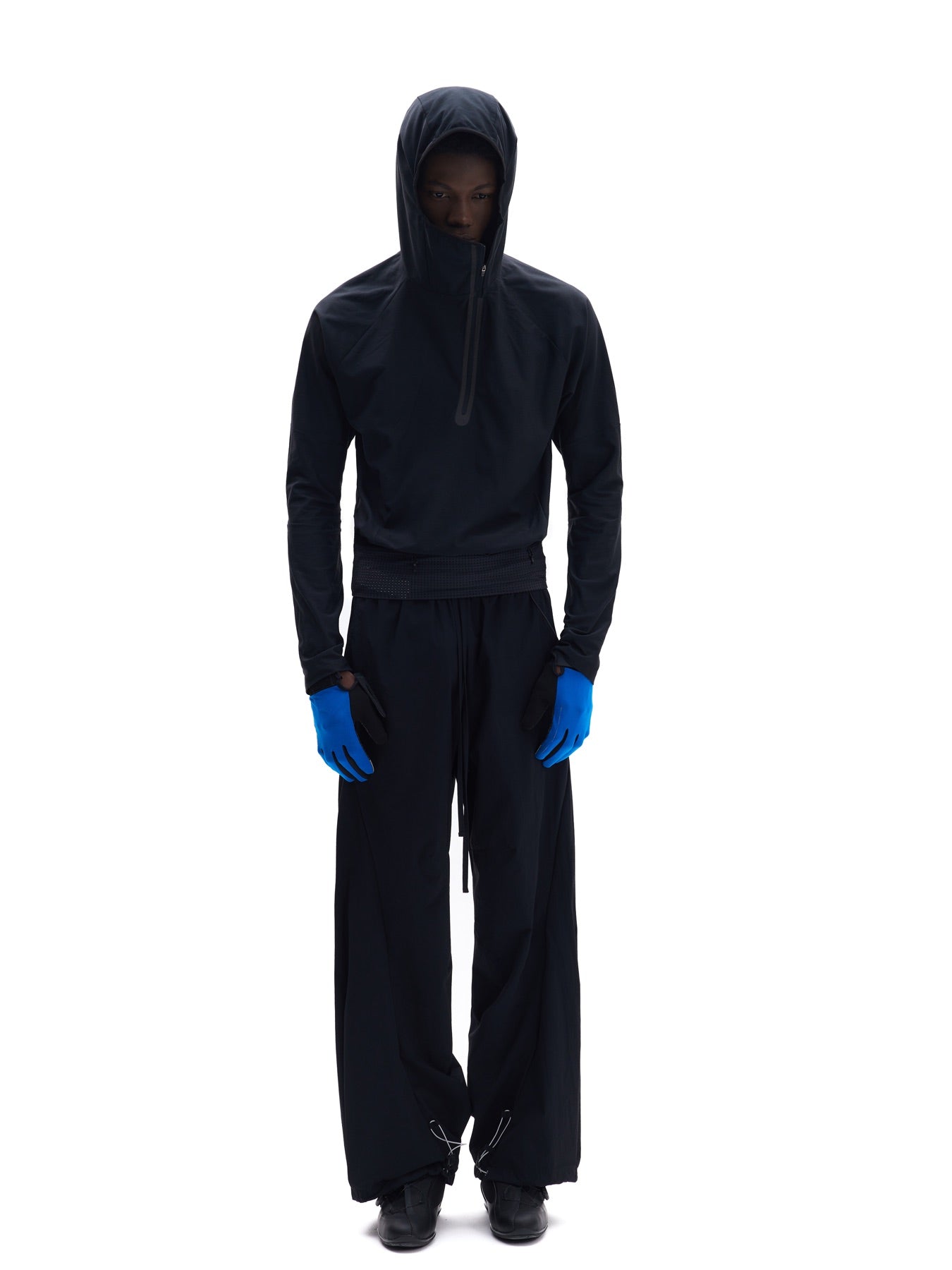 Lumen Reflective Asymmetric-Zip Performance Pullover