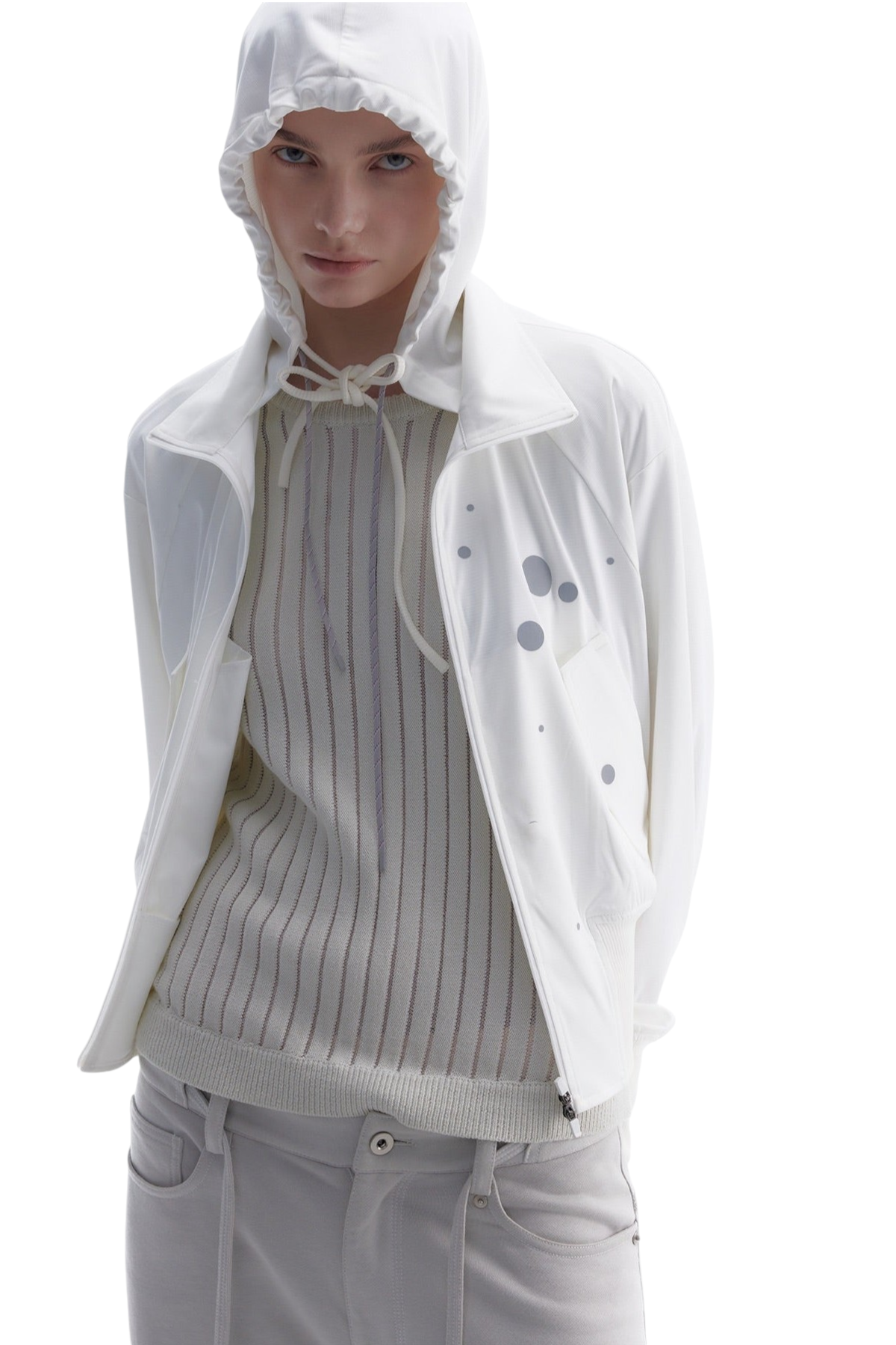 UPF200+ Air-Scatter Cooling Hooded Sun Jacket