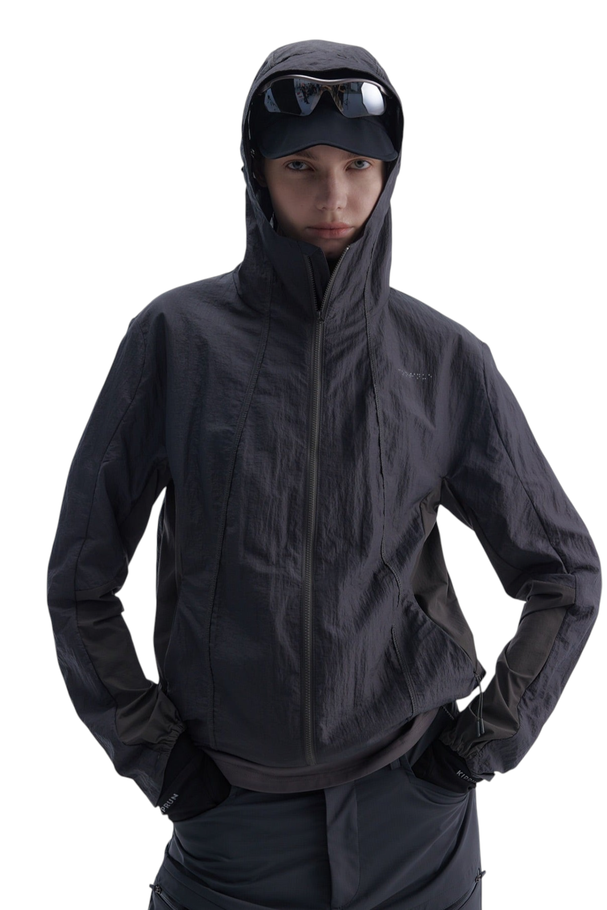 UPF50+ Color-Block Water-Repellent Sun Jacket