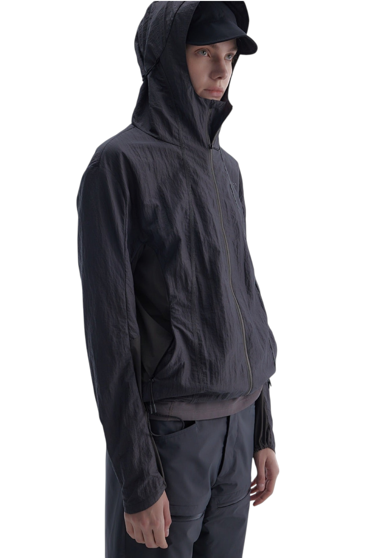 UPF50+ Color-Block Water-Repellent Sun Jacket