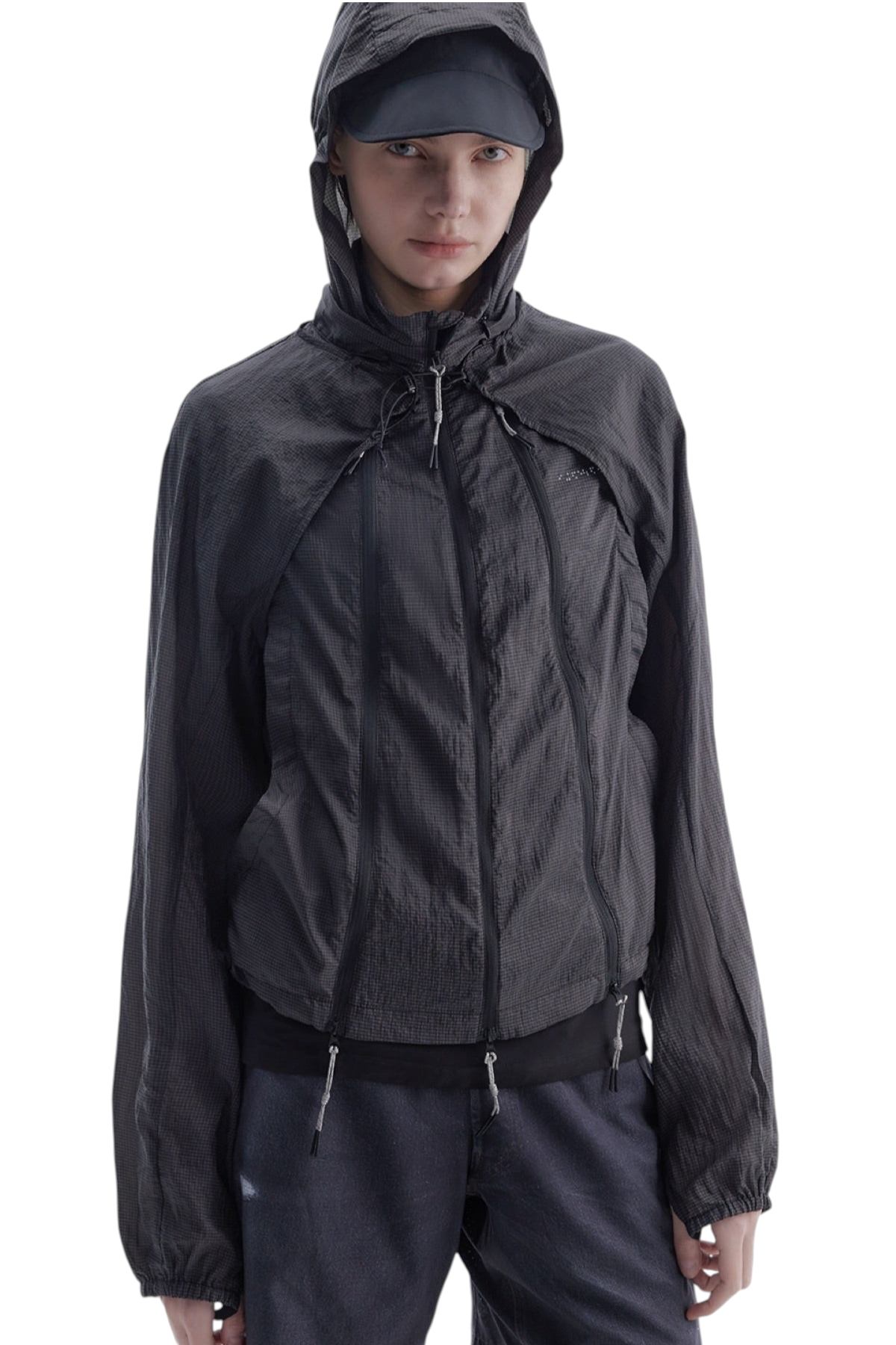 UPF50+ Multi-Zip Convertible Sun Vest Set