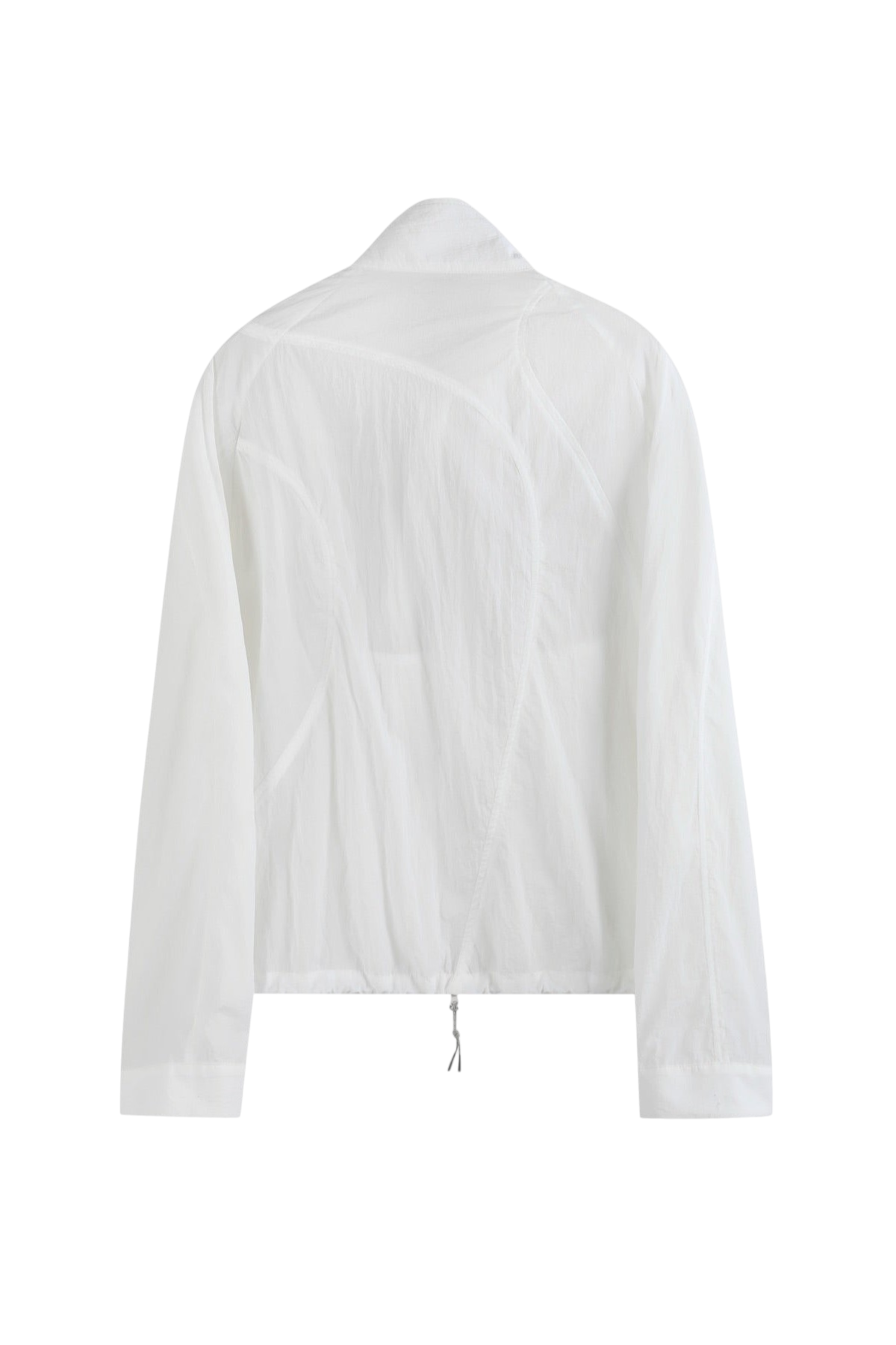 UPF50+ Spiral-Cut Sheer Stand-Collar Sun Jacket