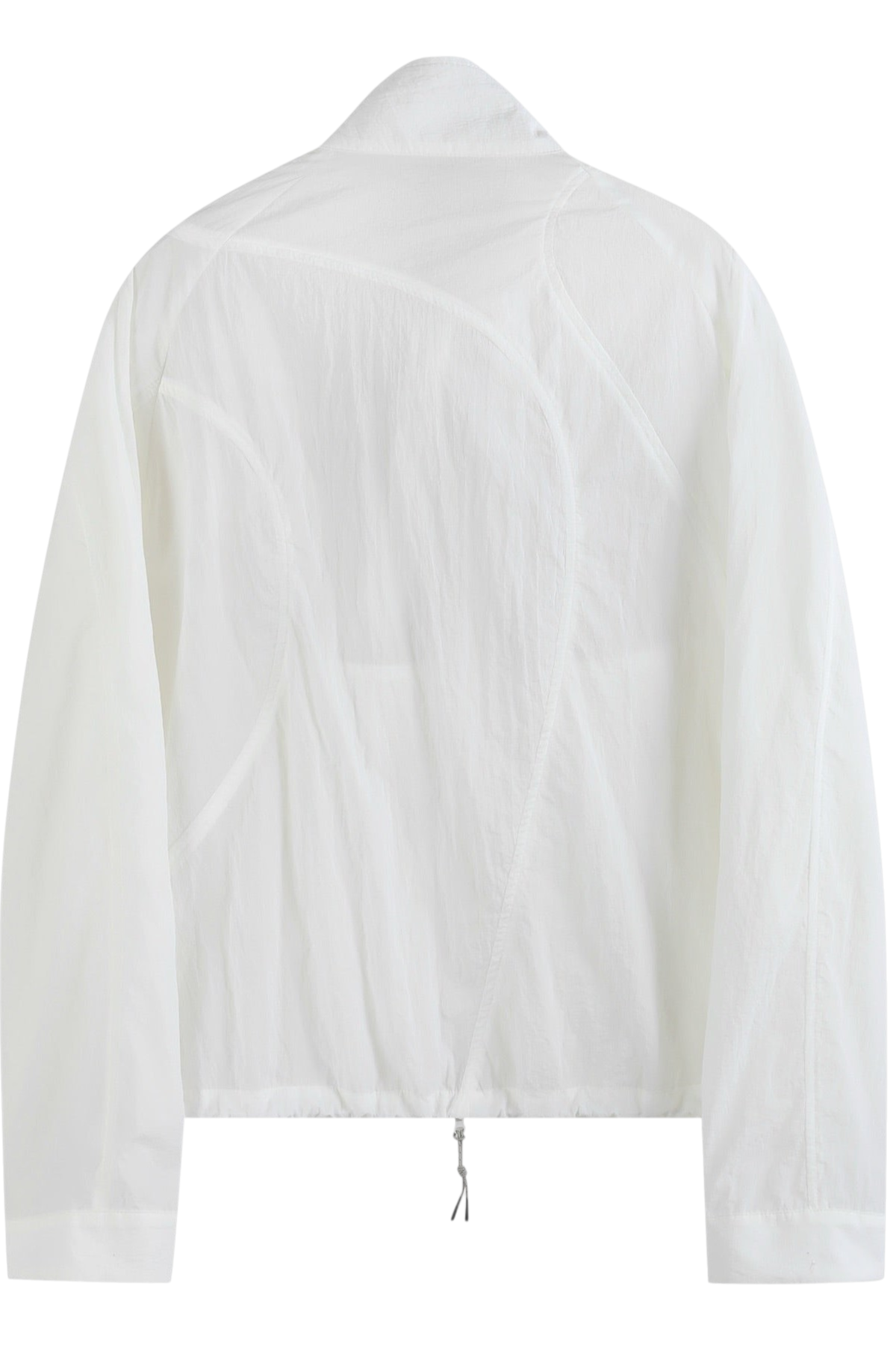 UPF50+ Spiral-Cut Sheer Stand-Collar Sun Jacket